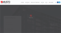 Desktop Screenshot of constructionsmusto.com
